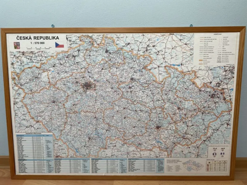 Mapa Česka