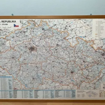 Mapa Česka