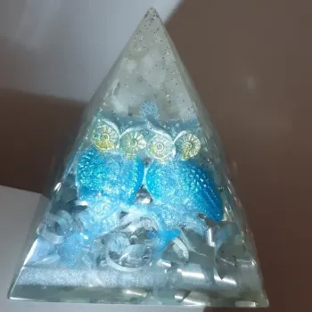Orgonitová pyramida - čistí a harmonizuje geopatogenní zóny